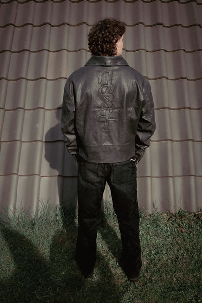 BONNIE AND CLYDE LEATHER JACKET