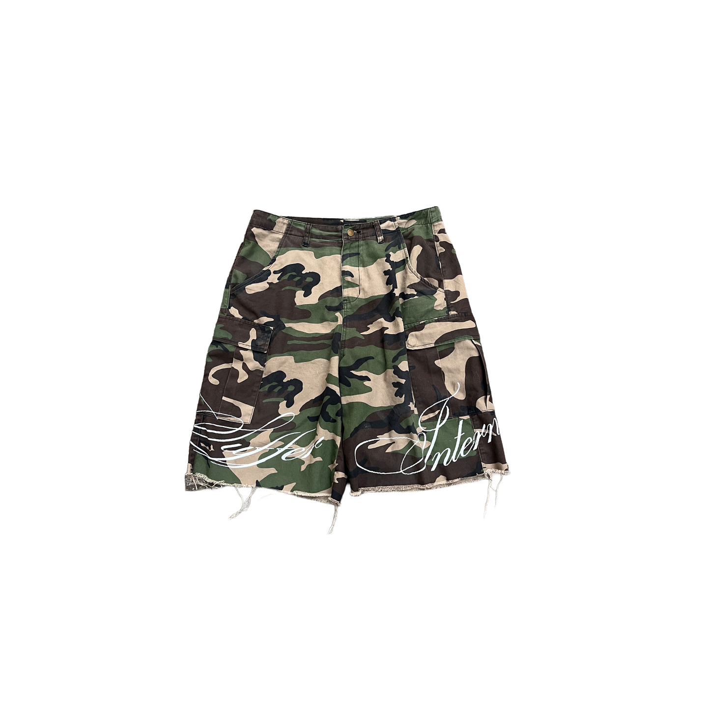 ISF CAMO SHORTS (1/1 SAMPLE)