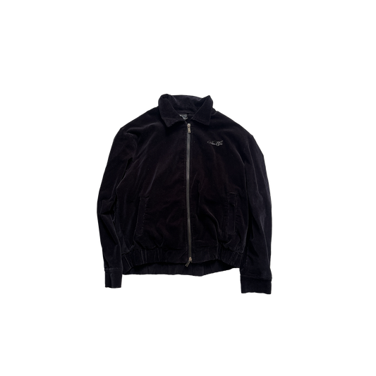 MENTAL HEALTH PROGRAM CORDUROY JACKET  BLACK (1/1 SAMPLE)